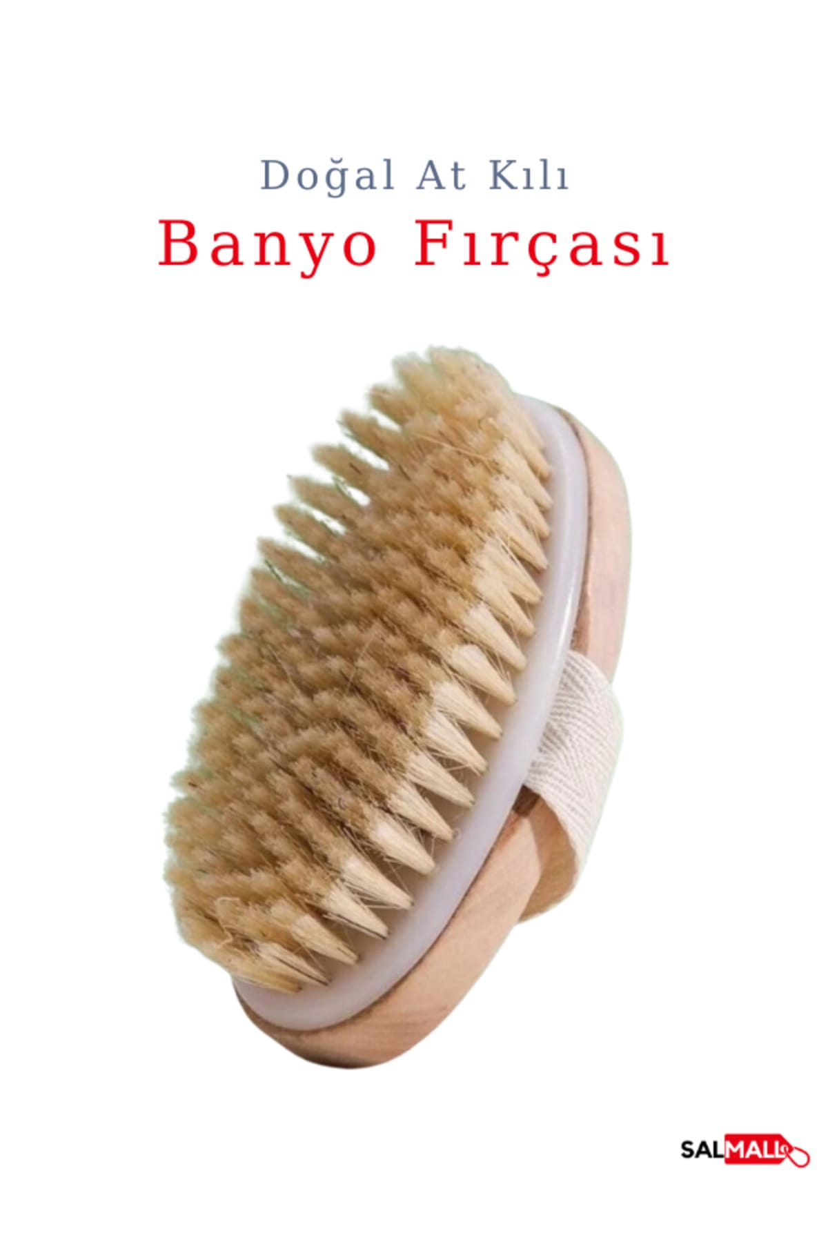Doğal At Kılı Banyo ve Sülülit Fırçası