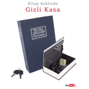 Kitap görünümlü gizli kasa