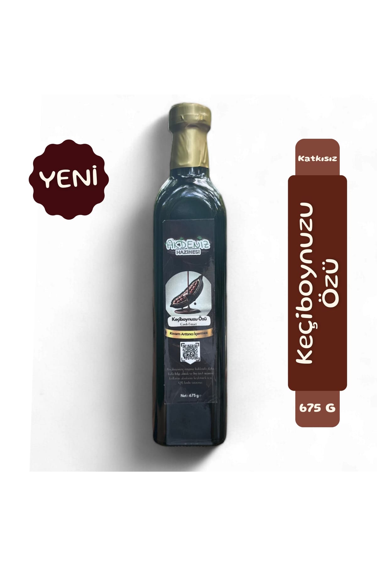 Doğal Keçiboynuzu Özü – 675 G - Uzman Diyetisyenden Yöresel Tat
