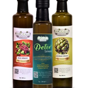 Detox Enginar Alıç Sirkesi 3 lü set