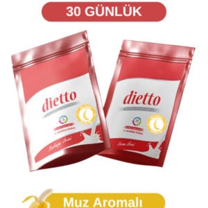 30 Günlük Muz Aromalı Set 4 Adet