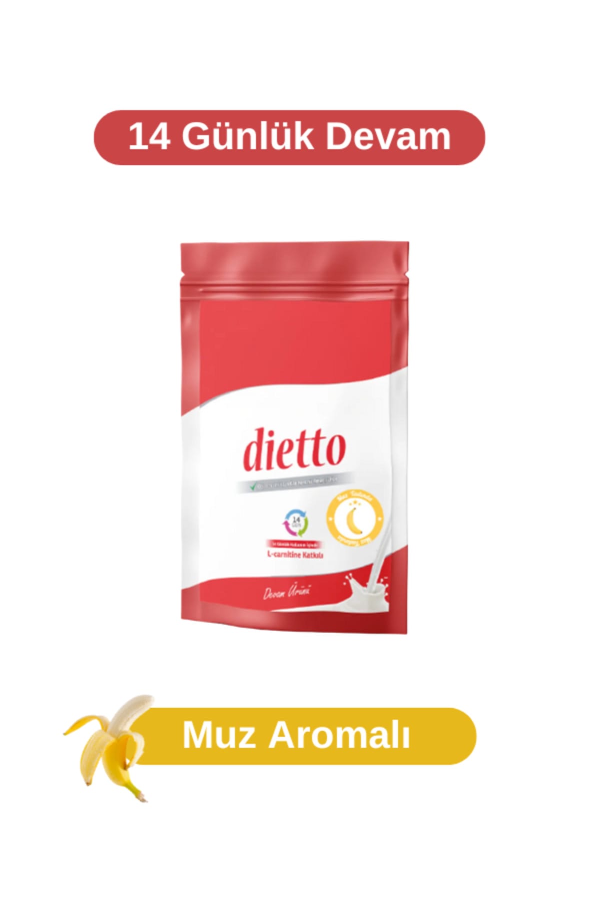 14 Günlük Muz Aromalı Devam Öğünü