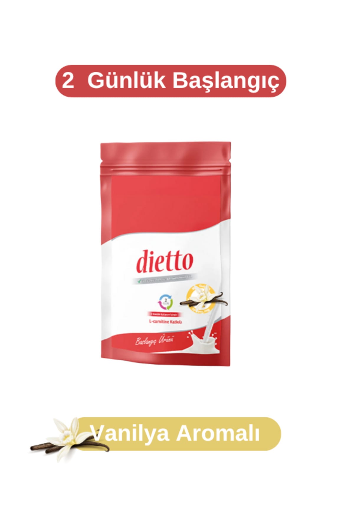 2 Günlük Başlangıç Ürünü Vanilya Aromalı